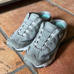 Skechers Gray Slip-On Sneakers